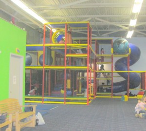3-level play gym
