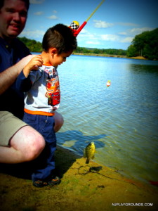 Matt caught his first fish at Round Valley. *sigh* He is 7 now.  Love that boy!