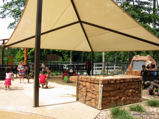 Canopy area includes water table, digging area
