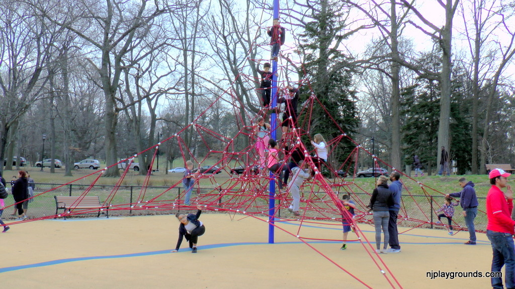 Giant Spider Web Climbing Structure