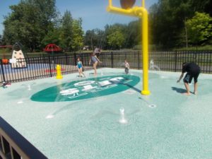 Sara's Picture of Sprayground at Snyder Ave. Park