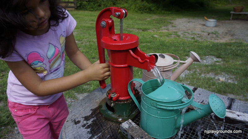Pumping water for the herbal garden