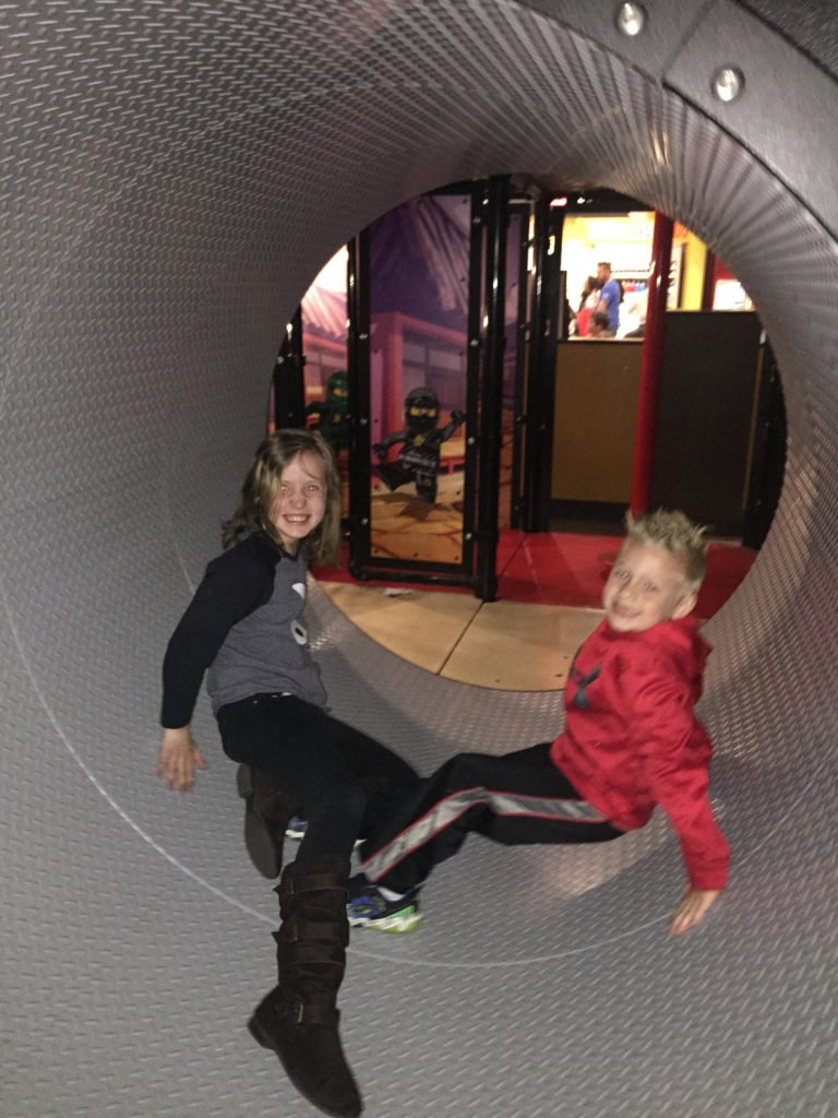 Moving Hamster Wheel at Legoland Discovery Center at Westchester